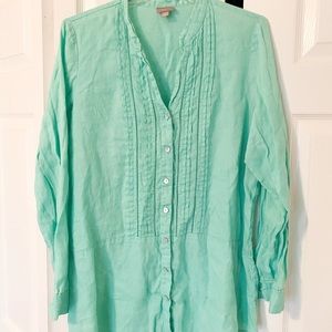 Linen Seafoam Tunic, J. Jill